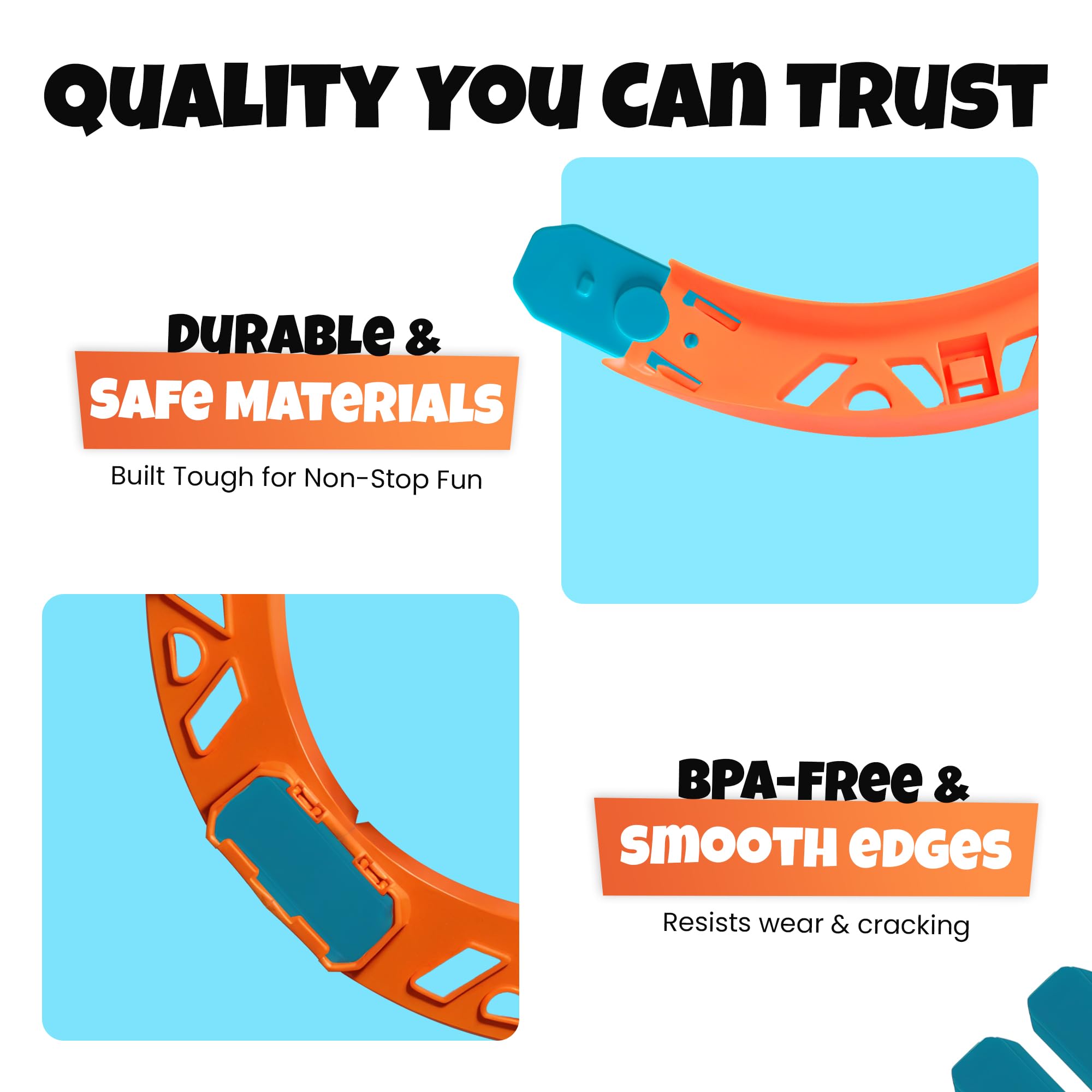 Connettori Pista 1:64 Mattel Hot Wheels Track Builder Confezione Di Curve Assortite Per Dollar Tree