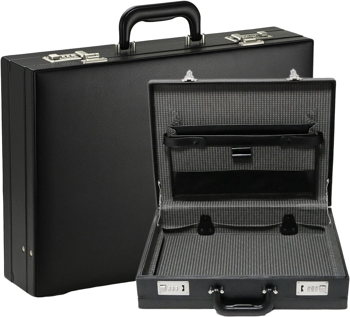 未使用級✨希少 TUMIビジネスバッグ2層 2way マチ拡張26161DH 黒 美 未