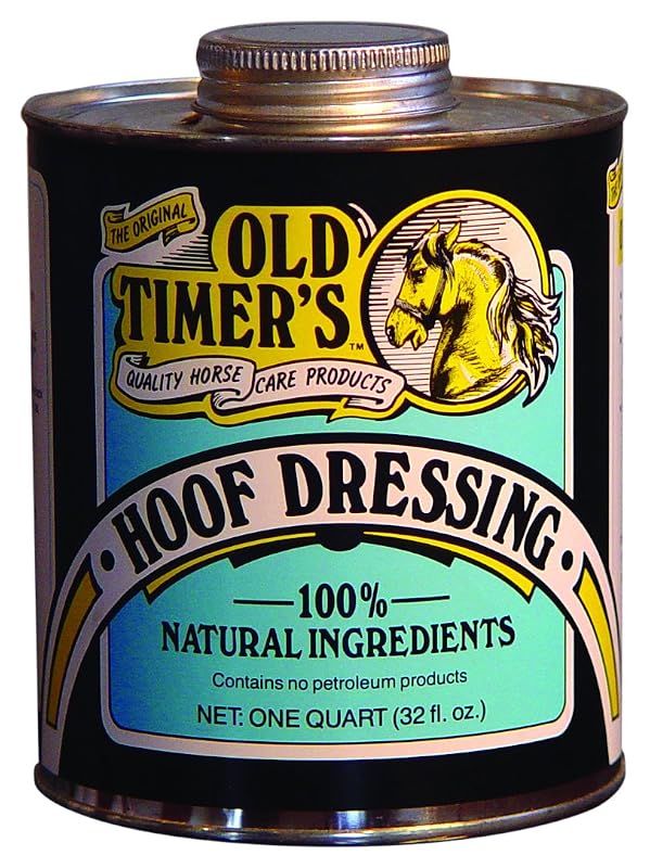 Produto para cuidados dos cascos de cavalos Healthy Haircare Product Old Timers Hoof Dressing, 946 mL