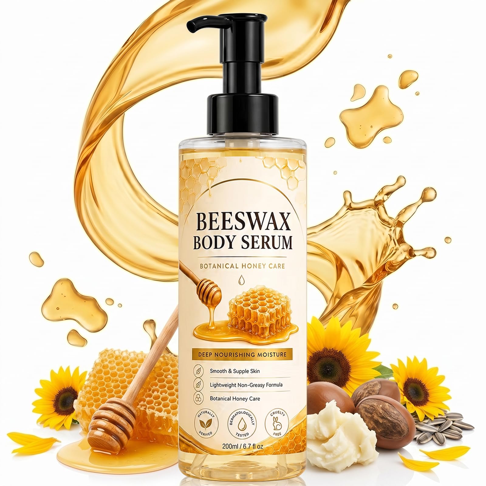 Photo 1 of XUNIQ Bees Body Serum - Honey & Jojoba Oil