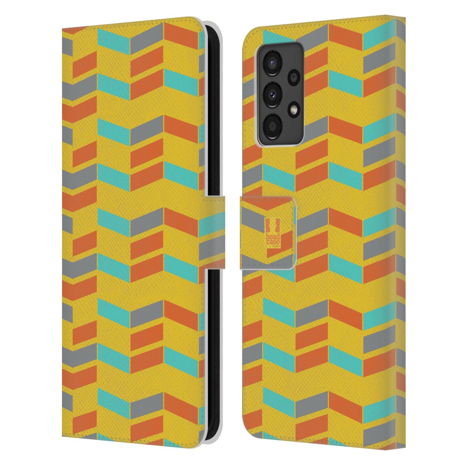Housse Samsung A13 Été Zigzag Head Case Designs pour vos sorties - 7