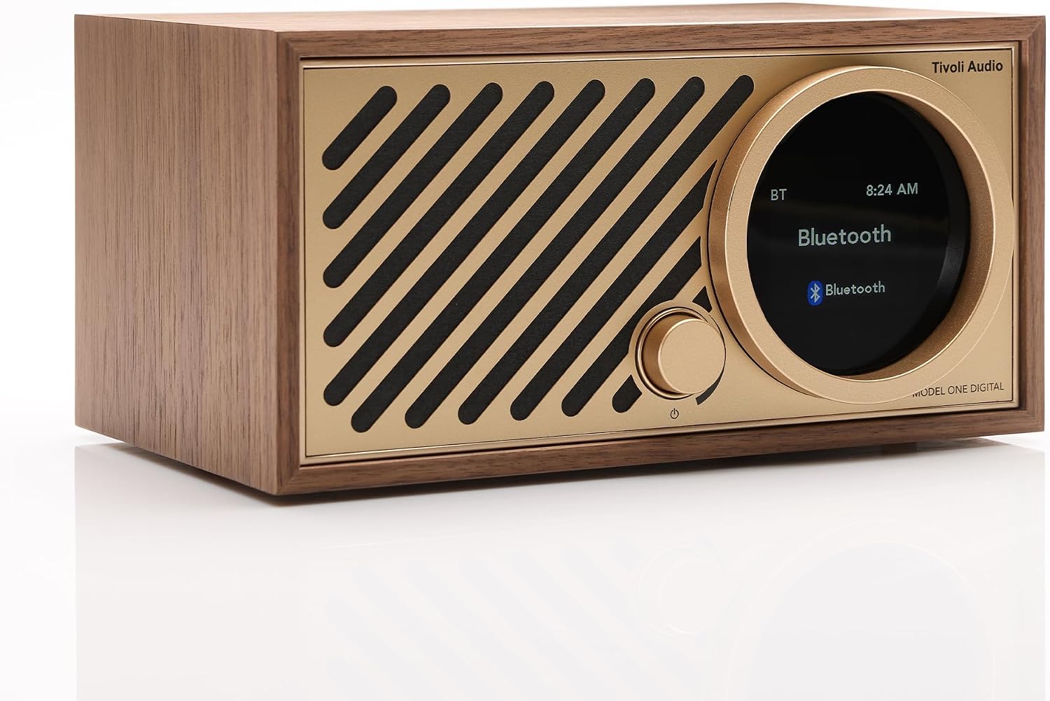 Tivoli Audio Model One Digital Wi-FI & Bluetooth FM Radio - Gen 3 (Walnut/Gold)
