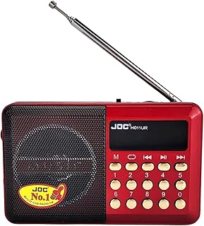 Original JOC_Portable fm radio, stereo sound, strong pure signal, work with a flash, a memory, and a speaker (wًith Bluetooth)