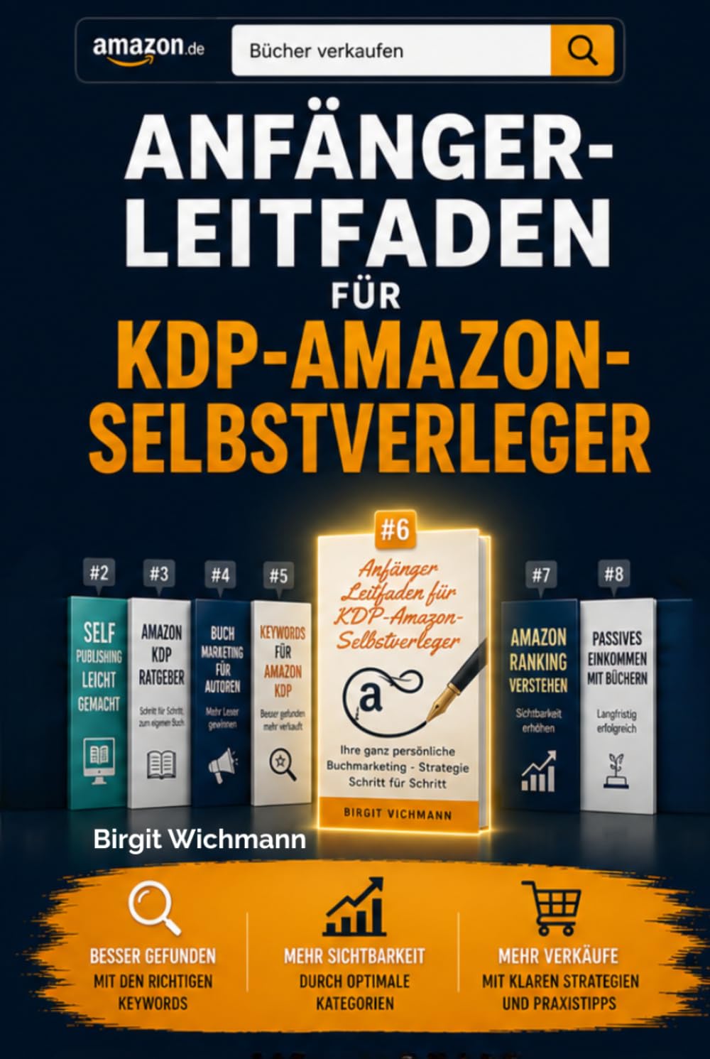 Anfänger Leitfaden für KDP-Amazon-Selbstverleger: Ihre ganz persönliche Buchmarketing-Strategie Schritt für Schritt