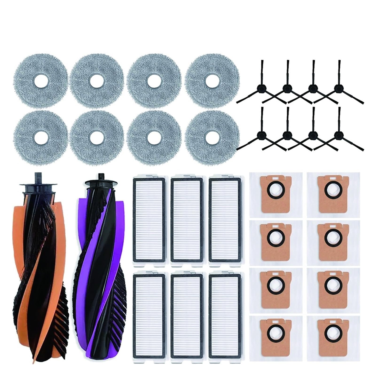 Ensemble D'accessoires D'aspirateur Robot Entretien Quotidien