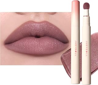 JUDYDOLL Cushion Matte Lip Cream, Hydrating Matte Lipstick with Tripeptide & Squalane, Lip Line Blurring, Velvet Lip Mud, Smudge-Proof,Long-Lasting, Non-craked (G204 Taro Haze)