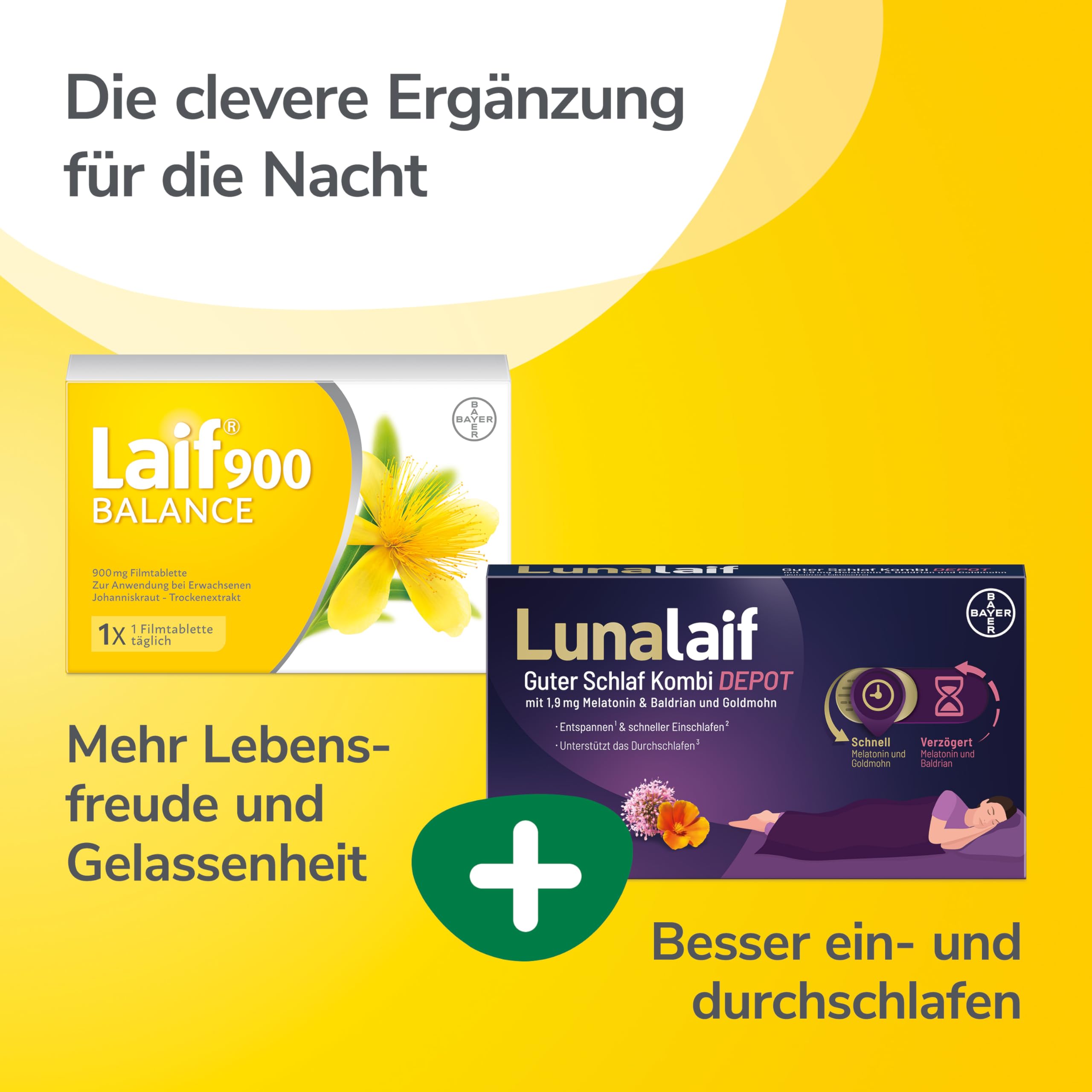 Laif 900 Balance | Johanniskraut | bei Antriebslosigkeit und Stimmungstiefs | mehr Elan, Lebensfreude und Gelassenheit | 1 x 60 Stück | Hochdosiertes Johanniskraut-Extrakt. Bei Stimmungstiefs. Für mehr Lebensfreude und Gelassenheit bei Stress und Sorgen.