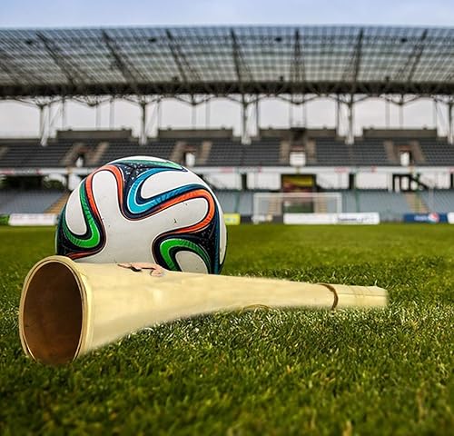 Miniatura 4 de Cuerno de estadio plegable de latón macizo de la Copa del Mundo, recuerdos de fiesta, decoraciones de cumpleaños temáticas, emakers, baby shower