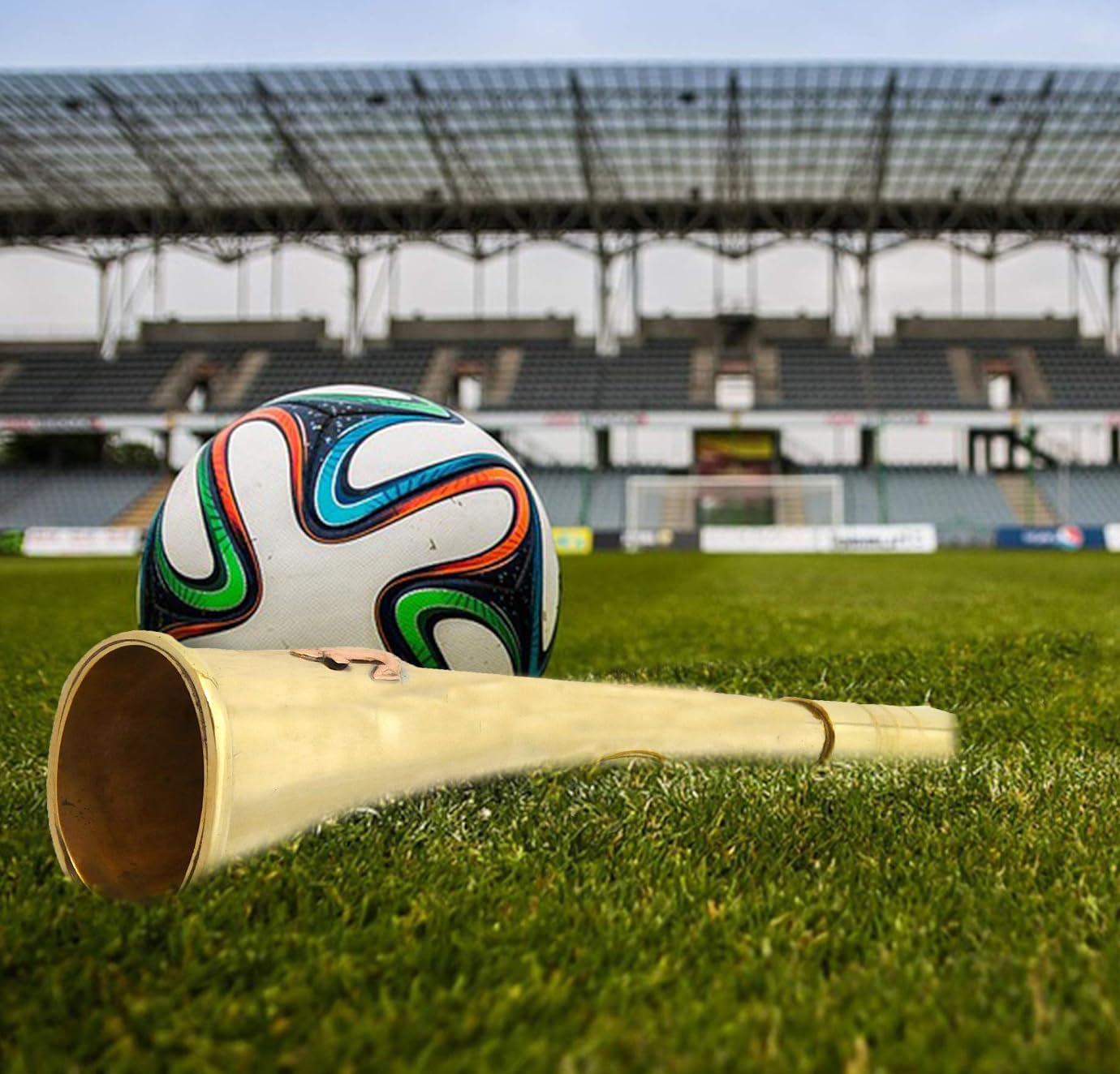 Solid Brass Novelties World Cup Collapsible Stadium Horn