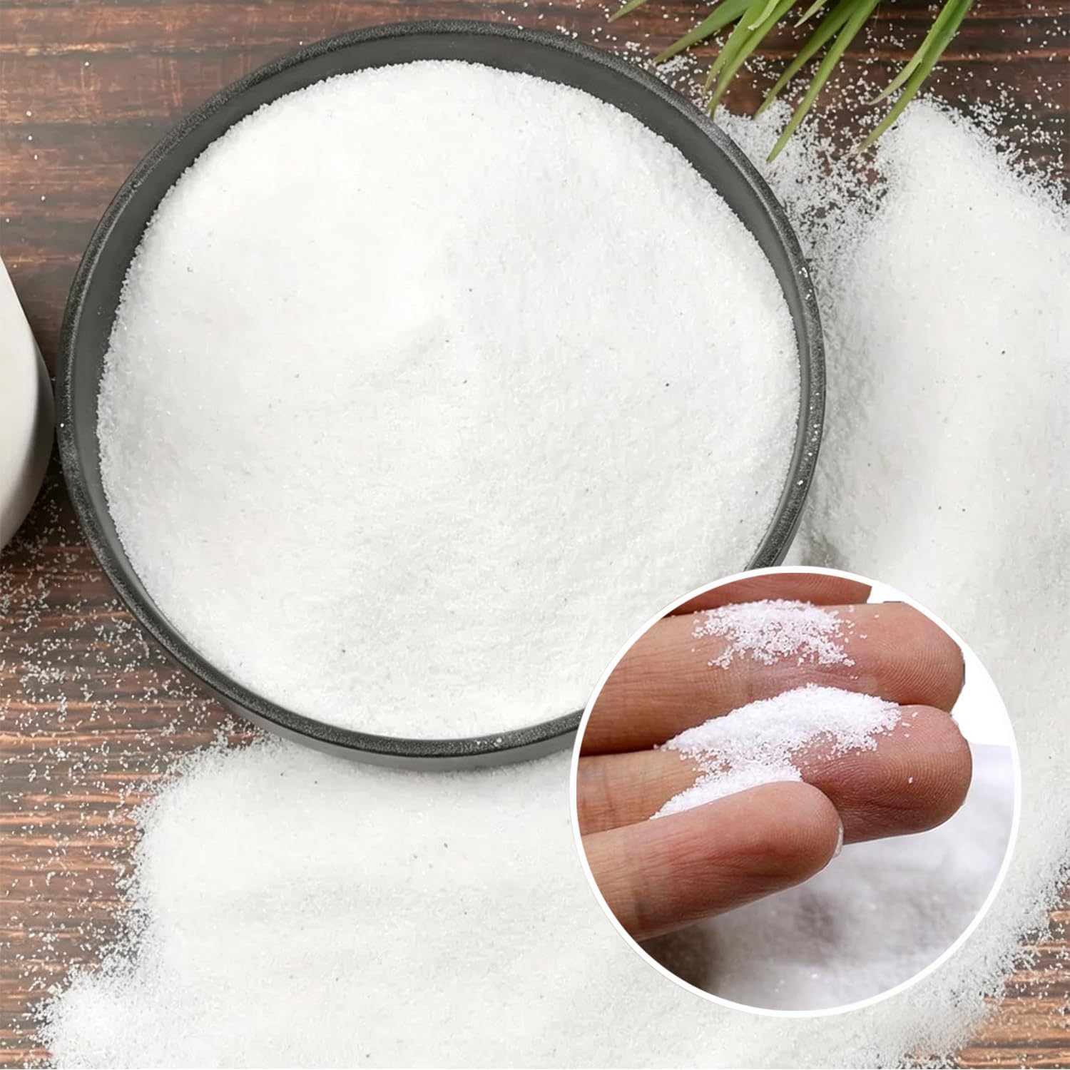 2 LB Quartz Sand, 80-120 Mesh Craft Sand for Vase Filler, Fine White Sand for Zen Gardens, Decorative, Sand Table and DIY Painting