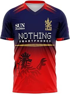 Sports Cricket Official New VIRAT KOHLI 18 RCCBB Cricket Jersey 2026(Kids,Men&Boys) (Kid's,Boy's & Men) Price In India