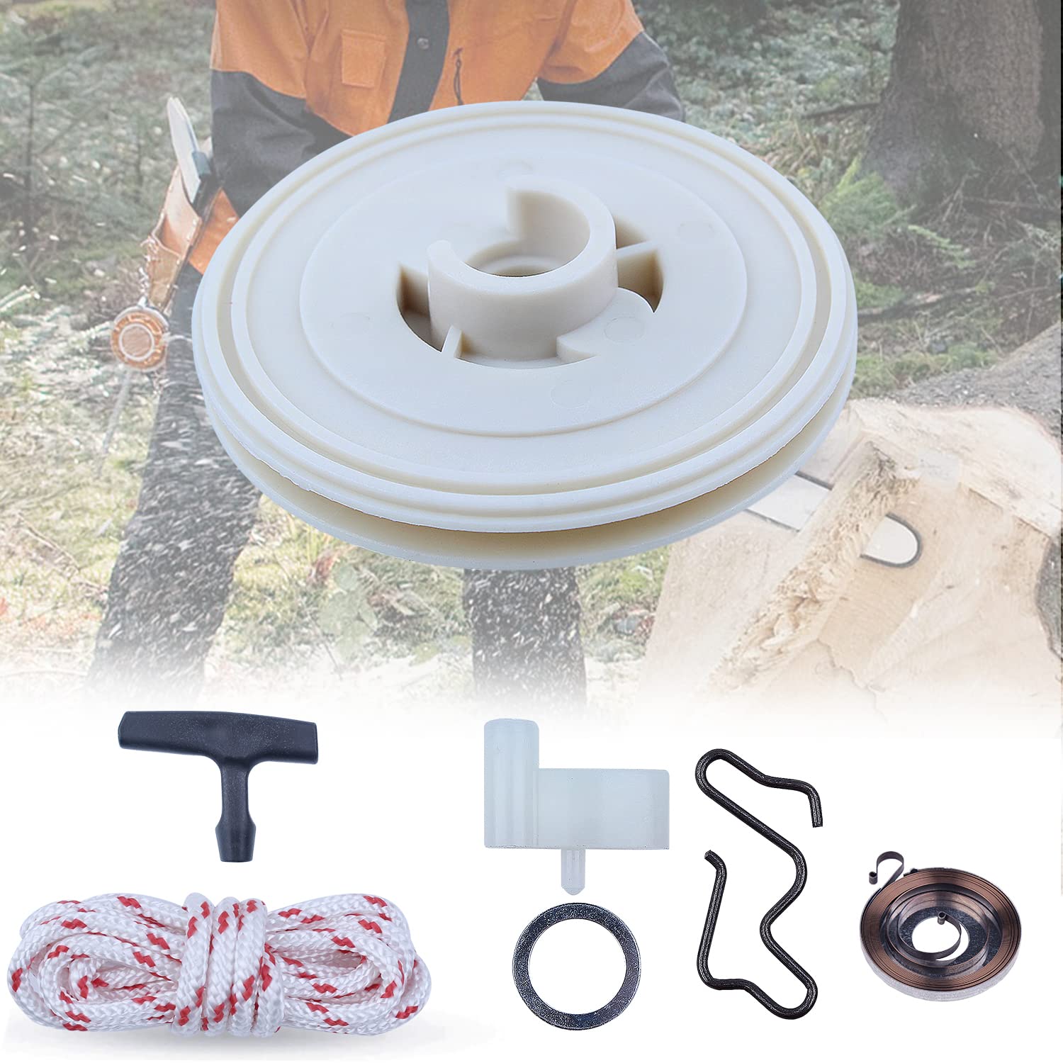 Hipa - Tapa De Combustible + Tapa De Aceite Para Motosierra STIHL 020