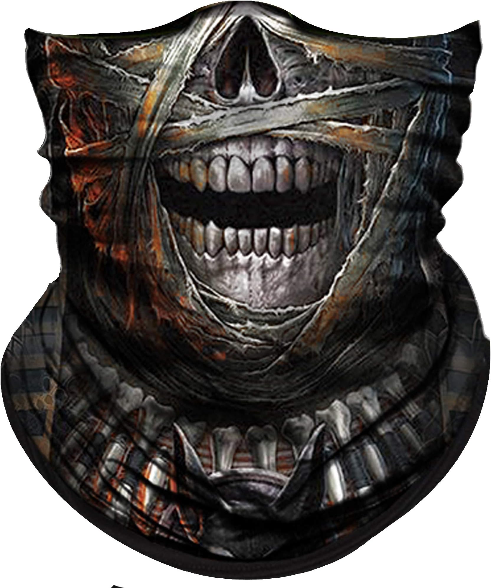 Obacle Neck Gaiter Face Mask Bandana for Dust Wind Sun Protection for Men Women