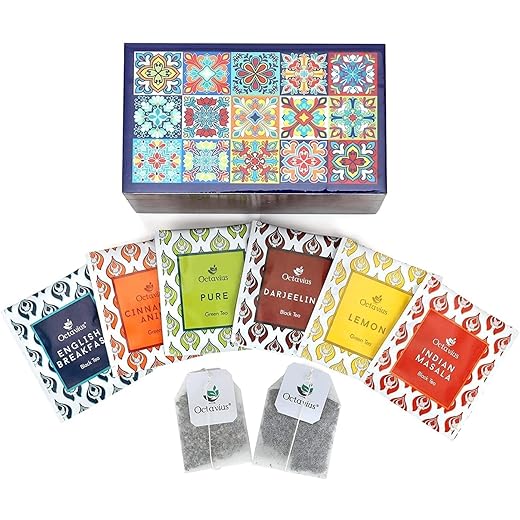 Octavius Tea Gift Box - 30 Assorted Bags
