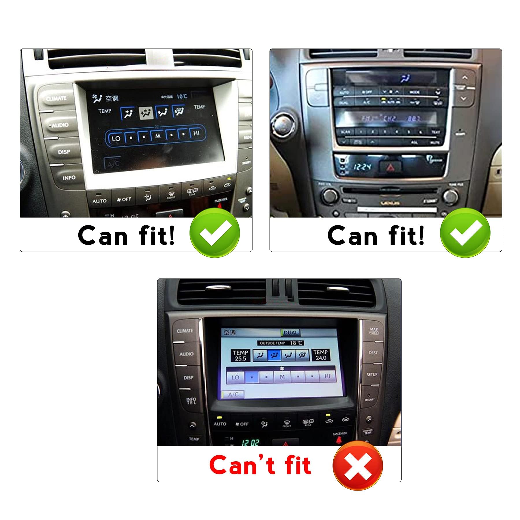 Amazon.com: MekedeTech Android Car Radio for Lexus IS250 IS200