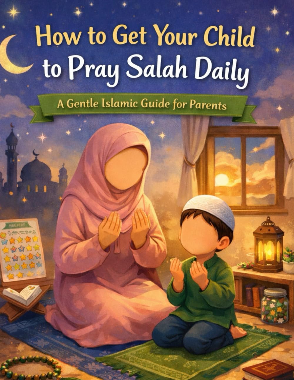 How to Get Your Child to Pray Salah Daily: A Gentle Islamic Parenting Guide to Build Consistent Salah Habits Without Force, Fear, or Pressure