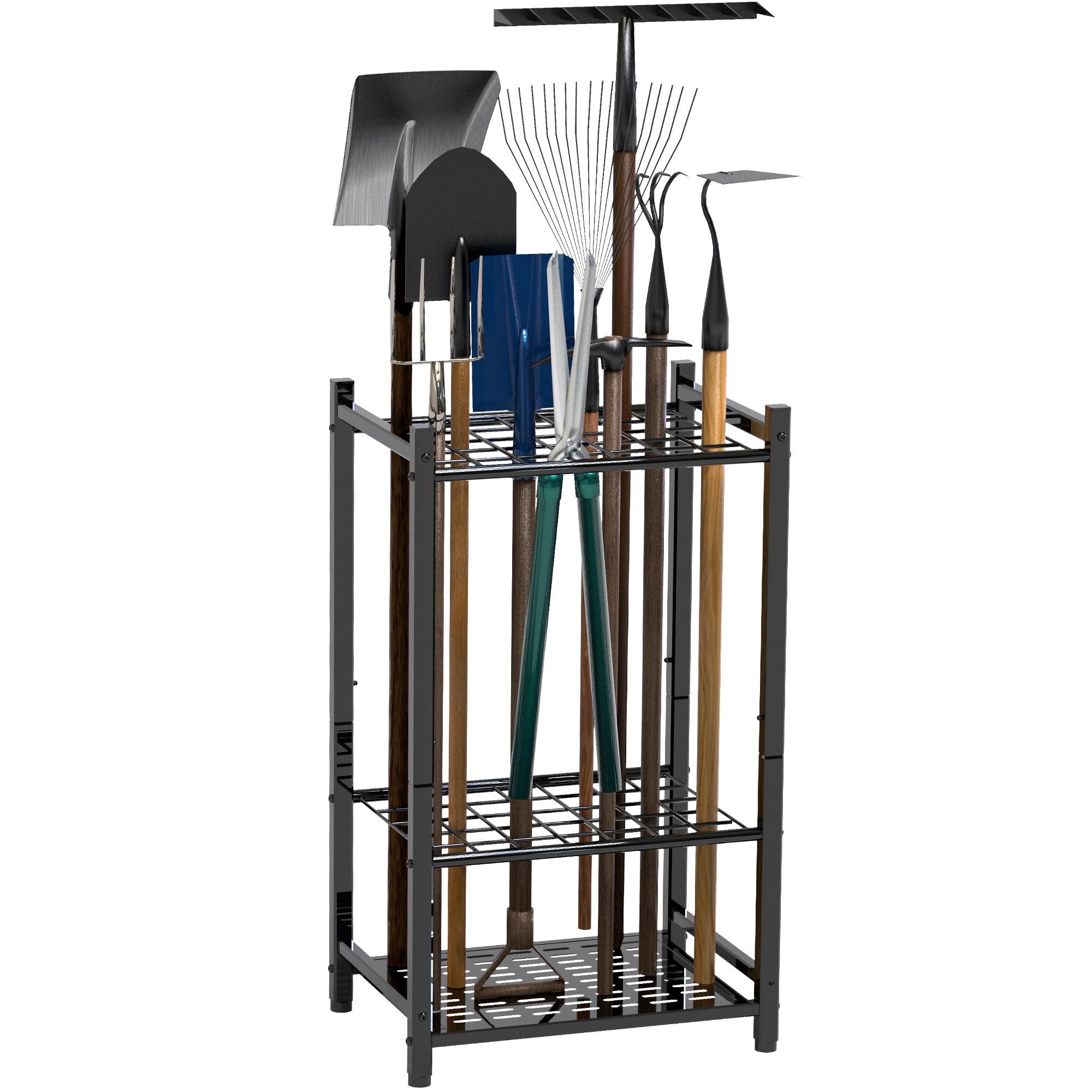 Buy Sttoraboks Garden Tool Organizer, Yard Tool Tower Rack for Garage