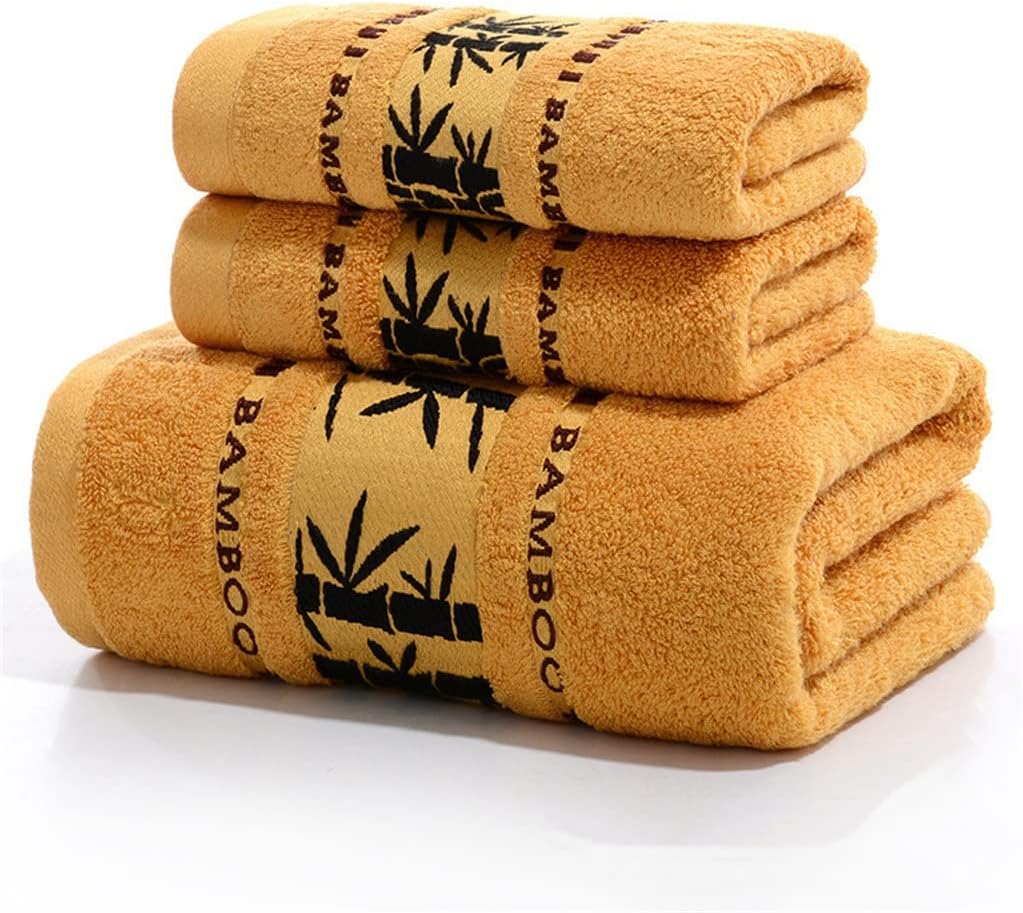 Fiber Bath Towel Towel Set for Adult Home Bathroom Accessories(E)