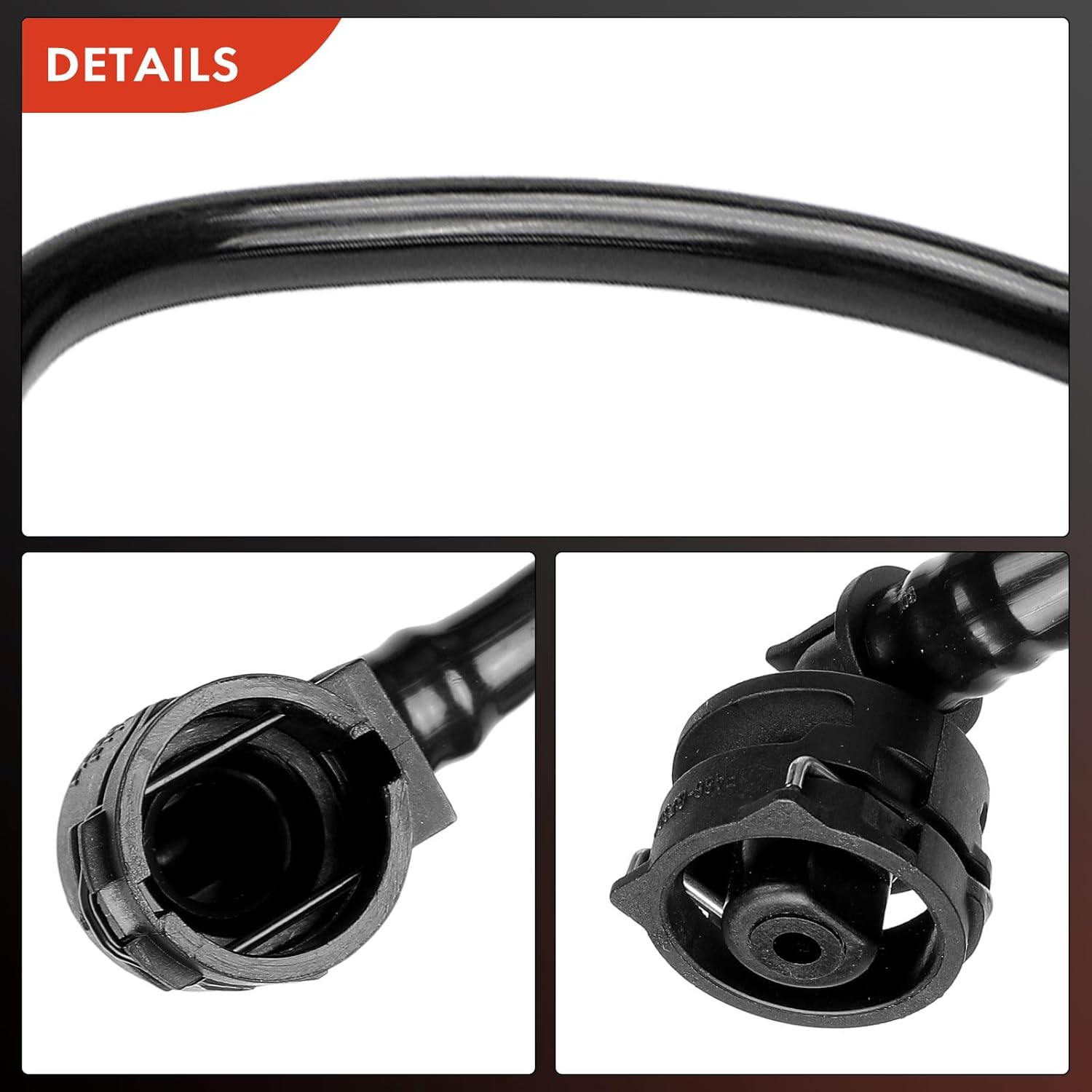 A-Premium to Engine Connecting Point Radiator Coolant Hose Compatible with Mercedes-Benz E350 2020-2023, GLC300 2020-2023, GLC350e 2020, GLC43 AMG 2020-2023, GLC63 AMG S 2020-2021