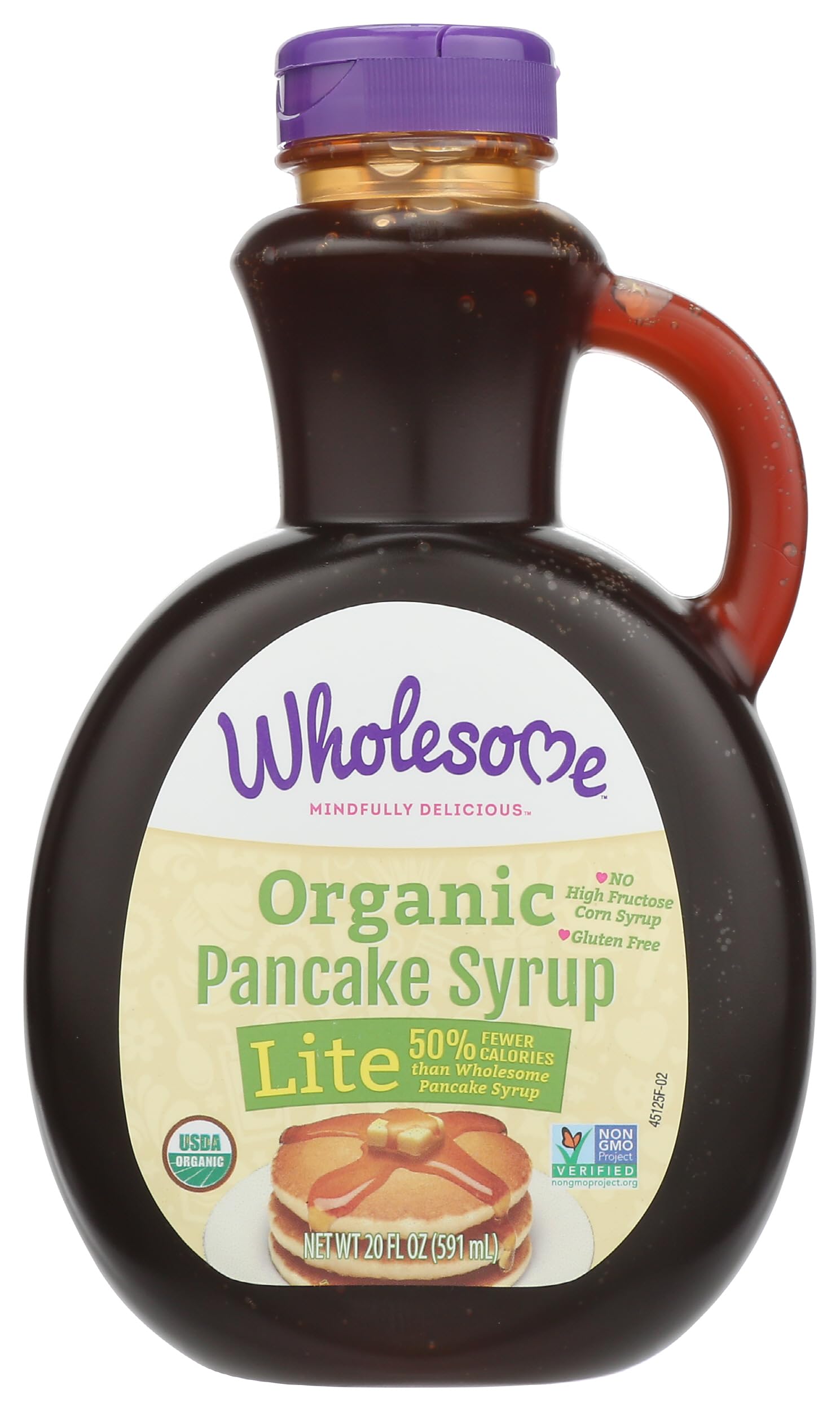 WHOLESOME SYRUP PANCAKE LITE ORG 20 OZ