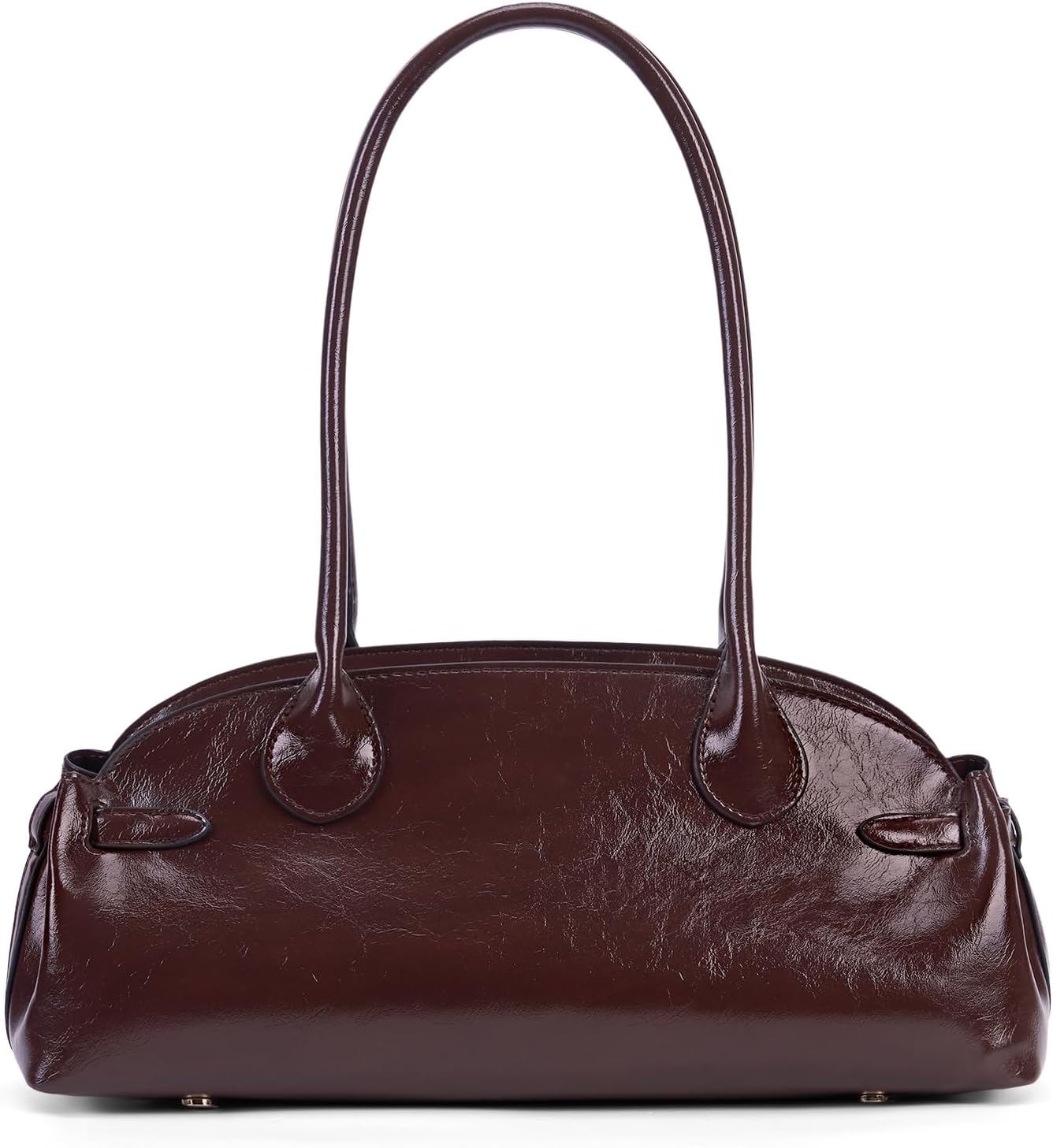 shoulder bags for women vintage brown purse luxury carryall bag faux leather shoulder handbag maple