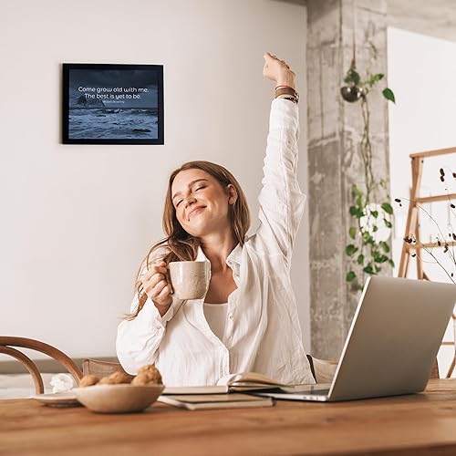 Miniatura 3 de Robert Browning ?Come Grow Old With Me?- Poetic Inspirational Wall Art Decor, This Literary Motivational Wall Art Print Is For Library Dcor, School