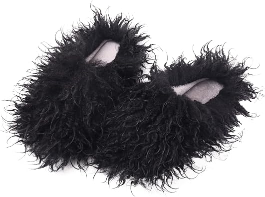 YXCFEWD House Slippers for Women Indoor Fluffy Fuzzy Fur Furry Slippers Bedroom for Girls