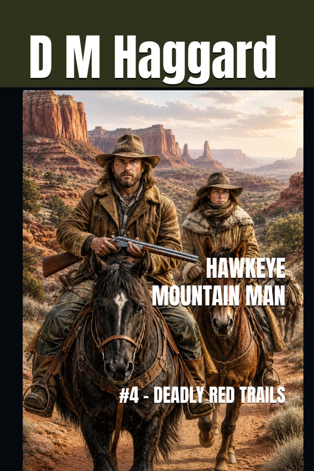 HAWKEYE - MOUNTAIN MAN: #4 - DEADLY RED TRAILS