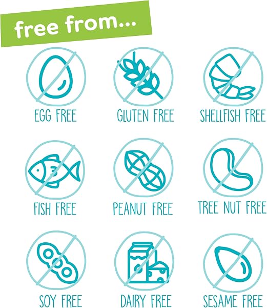 YumEarth Organic Giggles Chewy Candy - Allergy Friendly (Top 9 Free), No Artificial Dyes, Non GMO, Gluten Free, Vegan - Individually Wrapped Fruity Snack Packs - 0.5 Ounce (Pack of 10) - 4