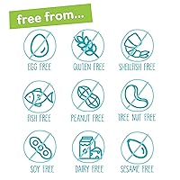 Vista 4 de YumEarth Organic Giggles Caramelos Masticables – Apto para alérgicos, sin colorantes artificiales, sin OGM, sin gluten, sabor a fruta, snacks