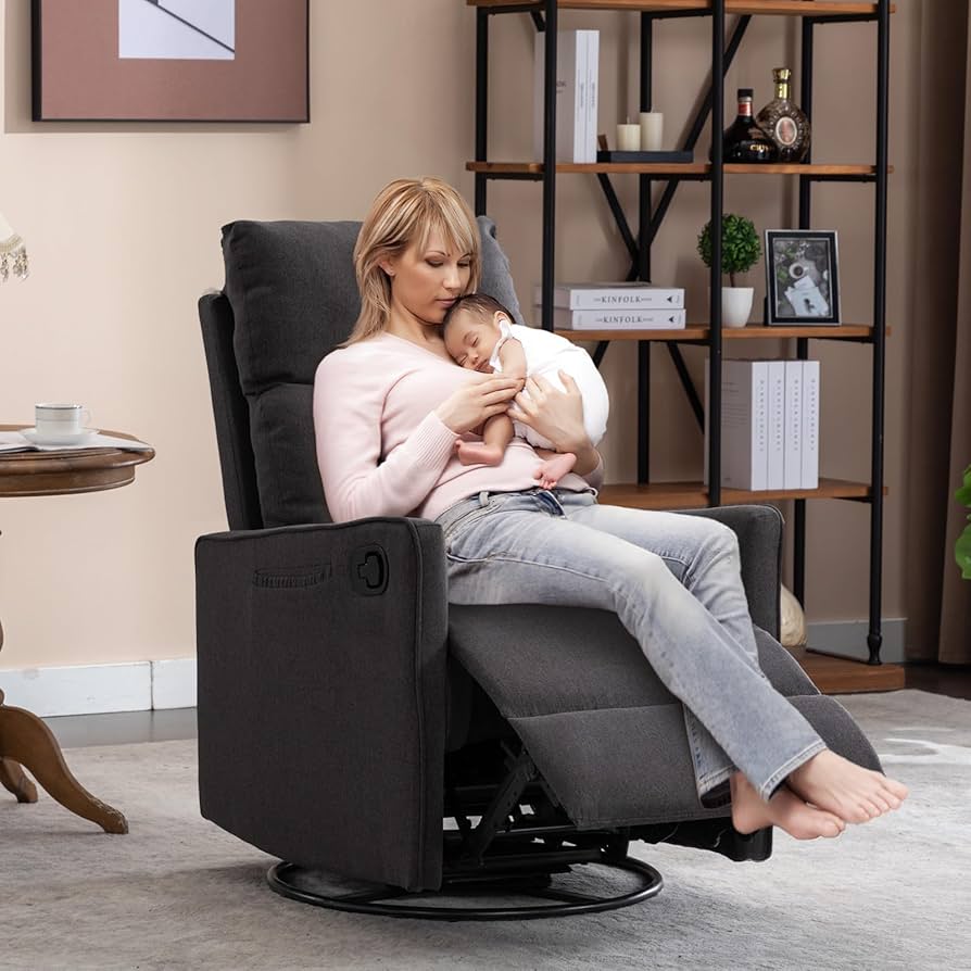 デスクチェア Glinder chair Amazon.com: Swivel Rocking