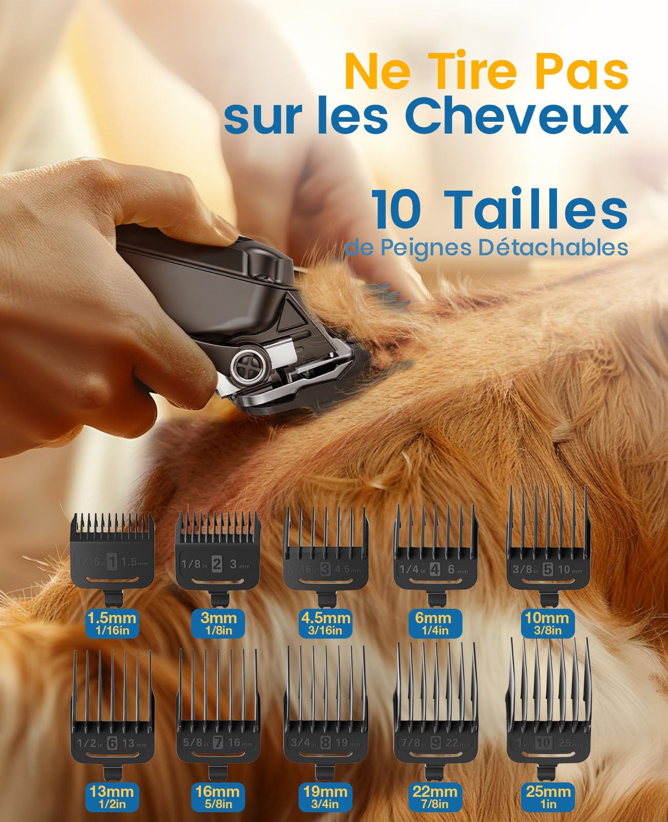 oneisall Tondeuse pour chien
