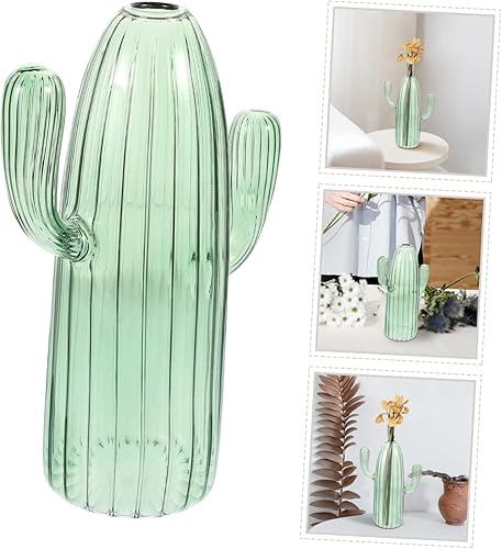 Miniatura 9 de BESPORTBLE Jarrón de cristal retro para decoración del hogar, centros de mesa bohemios para mesas, decoración de oficina, soporte para arreglos