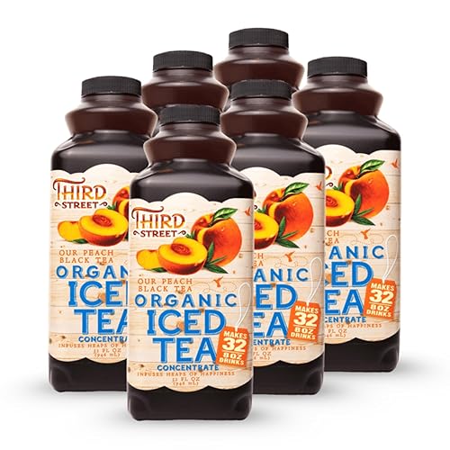 Miniatura 7 de Third Street Chai Té negro sin azúcar, 32 onzas (paquete de 6) (FG.ITUB00132G)