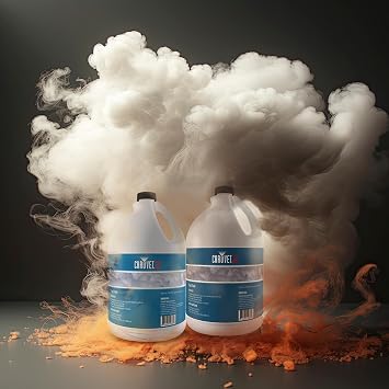Chauvet DJ Fog Smoke Juice Fluid 1 Gallon Bottles for Fog Machines, Compatible with Chauvet and Other Leading Brands for Enhanced Atmosphere, 2 Pack