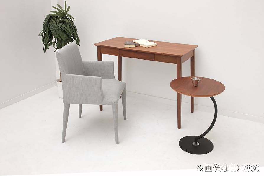 あずま工芸 DIONE ディオーネ ウッドデスク ウォールナット 幅100 ウッドデスク ED-2880 ウォールナット 木製 リビング学習