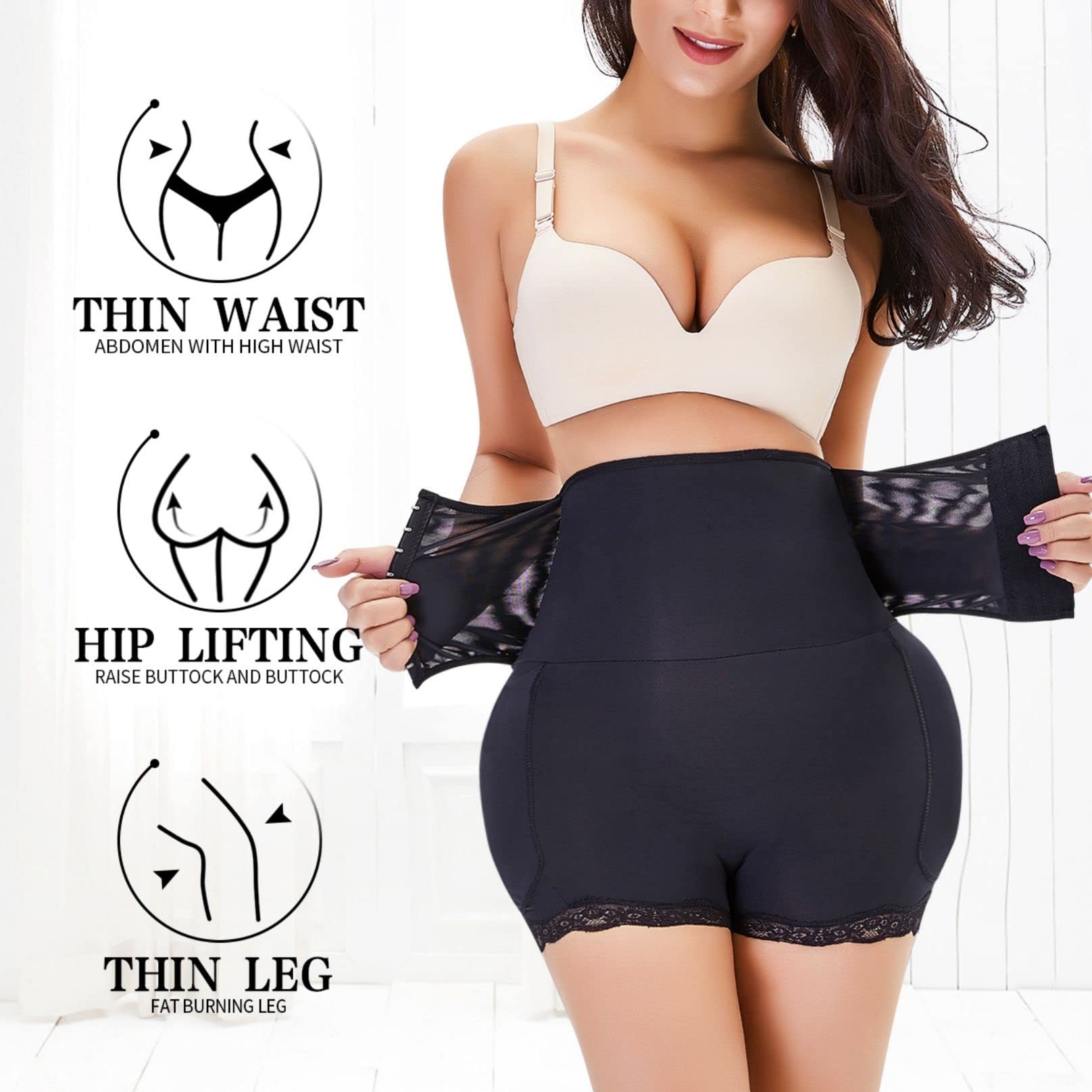 Culotte contrôle du ventre taille haute et lever des fesses pour femme Culotte contrôle du ventre taille haute et lever des fesses pour femme