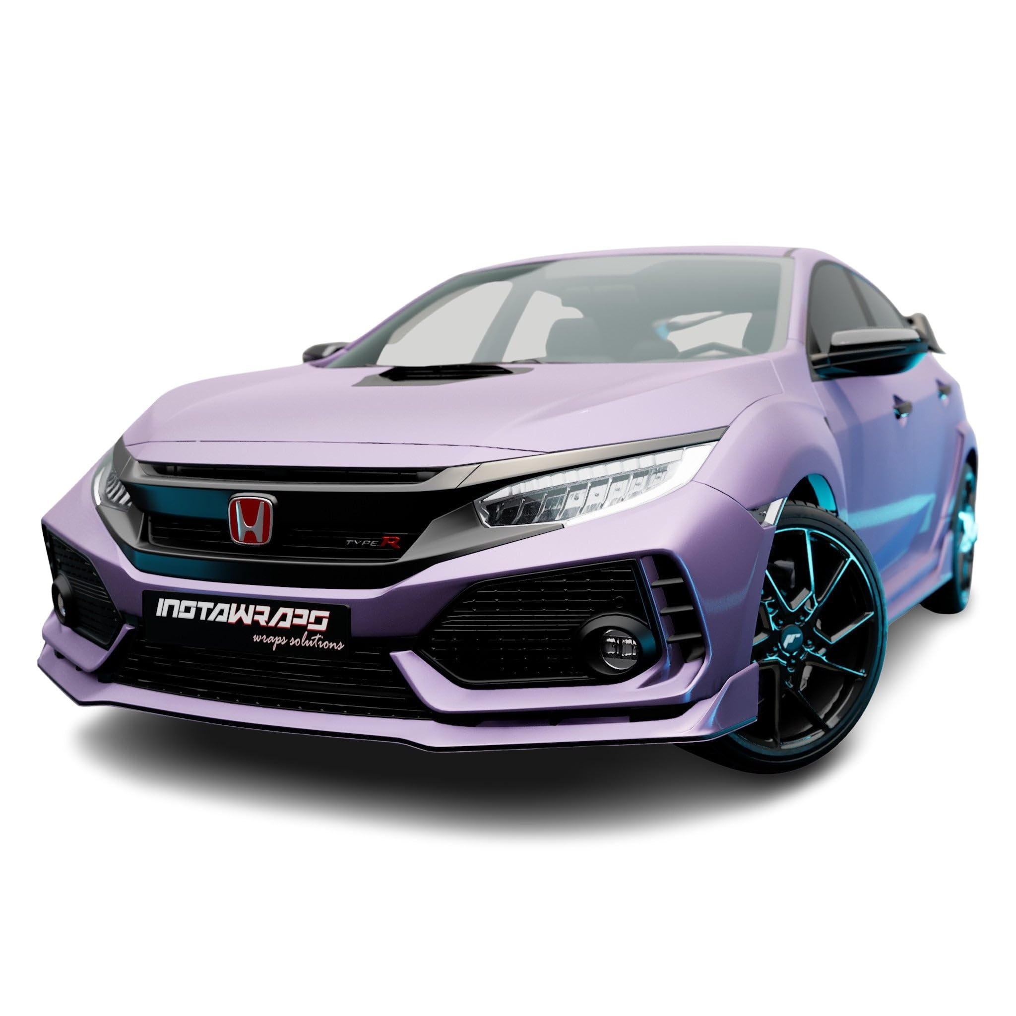 Avery SW900-565-M Matte Purple Metallic 3in x 5in (Sample Size) Supreme Vinyl Car Wrap Film