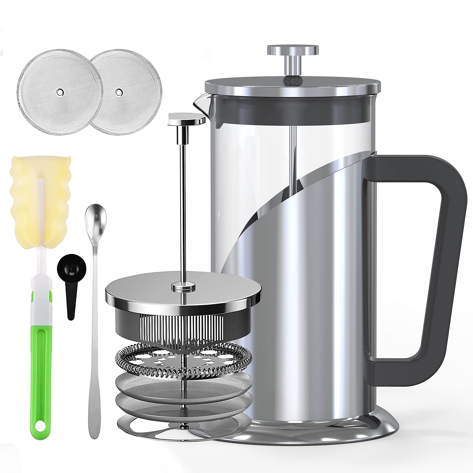 French Press Coffee Maker Rumia 304 Stainless Steel Coffee Press