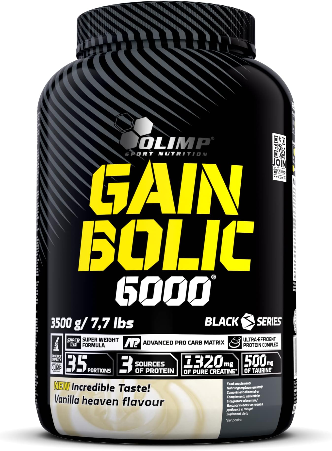 Labs Gain Bolic 6000 Powder, Vanilla Flavour, 3.5 kg