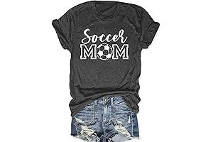 Womens Soccer Mom Shirt: Stylish and Comfortable for the Ultimate Soccer Mom