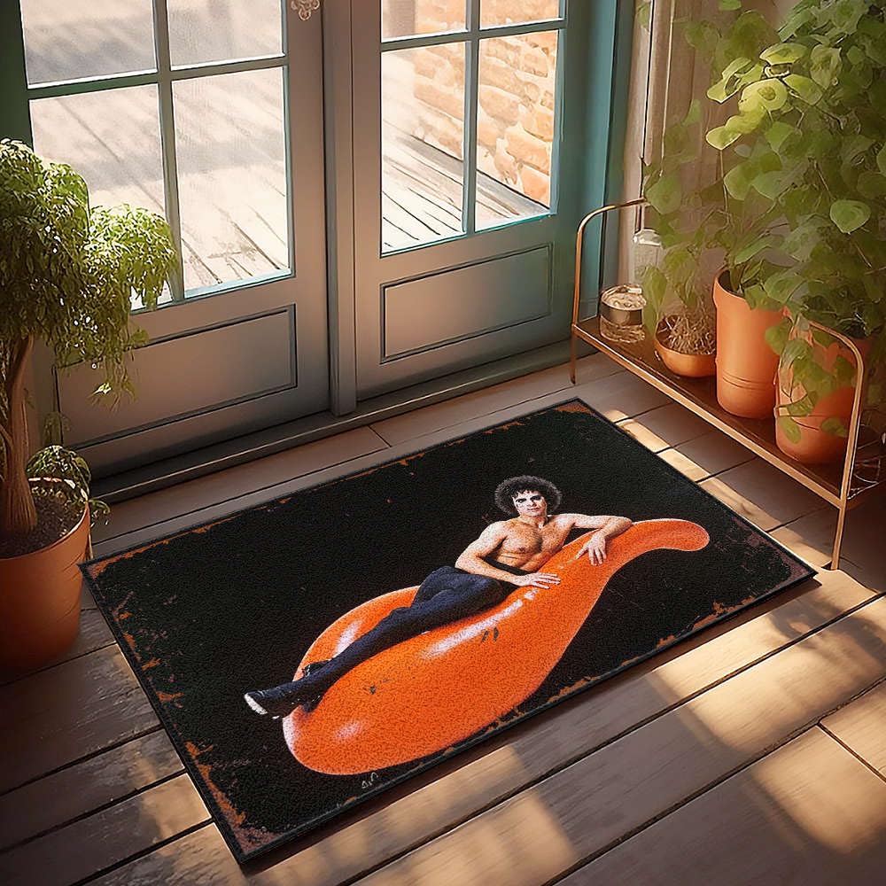 Tapis de bienvenue de ferme automnal pour une décoration d'entrée amusante