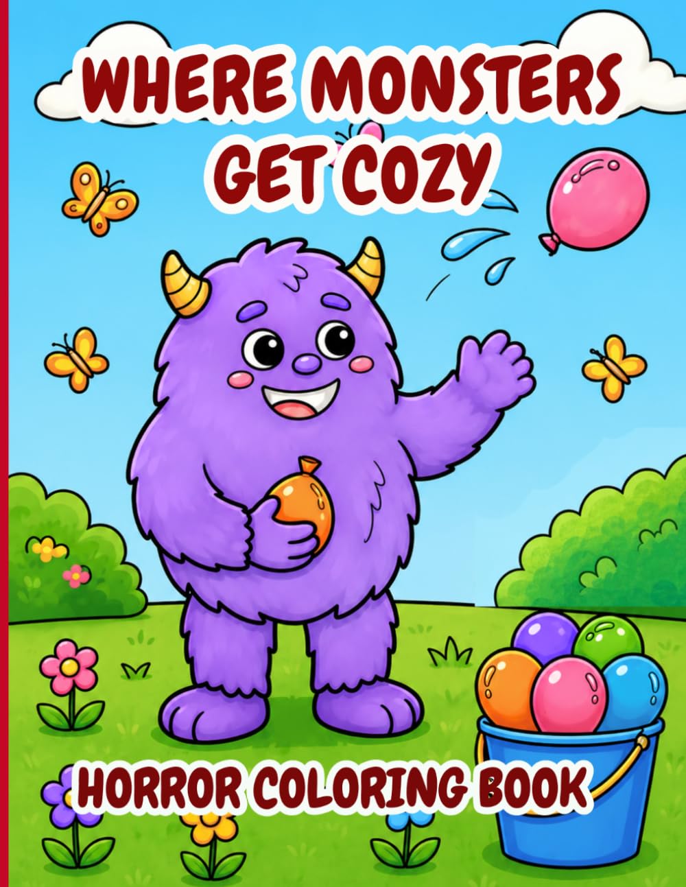 Where Monsters Get Cozy: 50 Bold & Easy Cozy Monsters Coloring Pages for Relaxation, Stress Relief, and Spooky Fun (WHERE MAGIC LIVES)