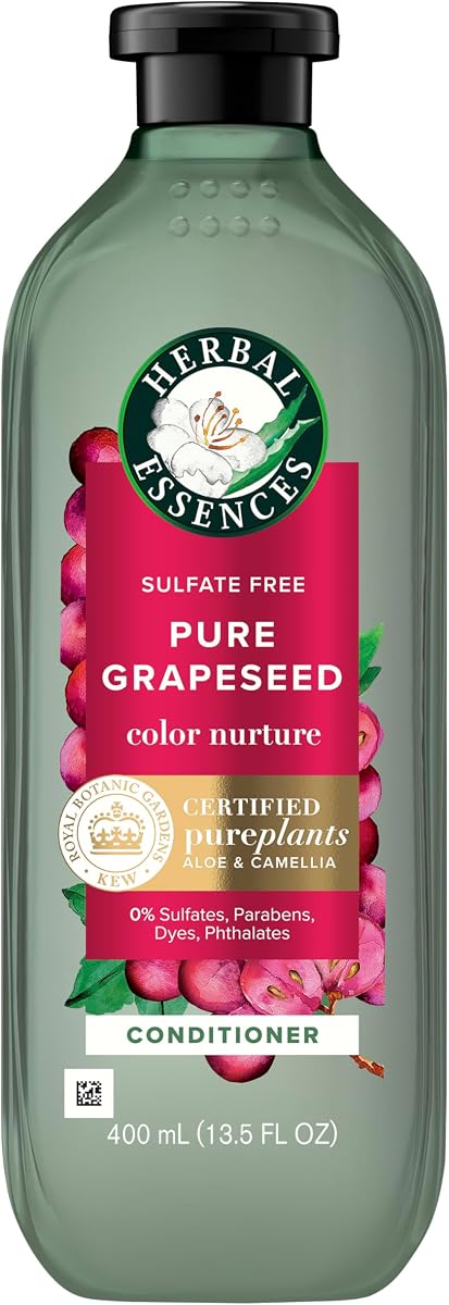 Pure Grapeseed Color Nurture Sulfate Free Conditioner, 13.5 fl oz, Hair Protection and Color Nourishment