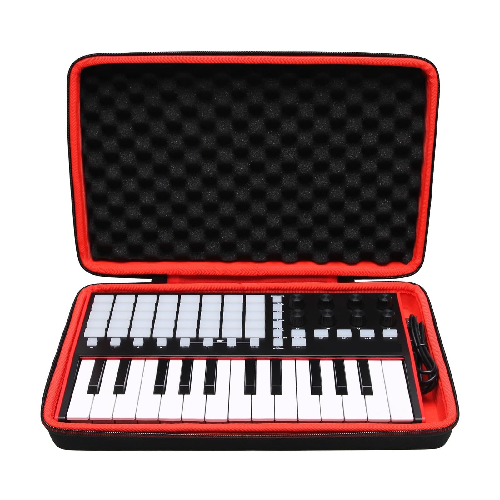 Borsa per Tastiera Custodia rigida for tastiera controller MIDI in EVA for USB - Borsa protettiva da viaggio for il trasporto