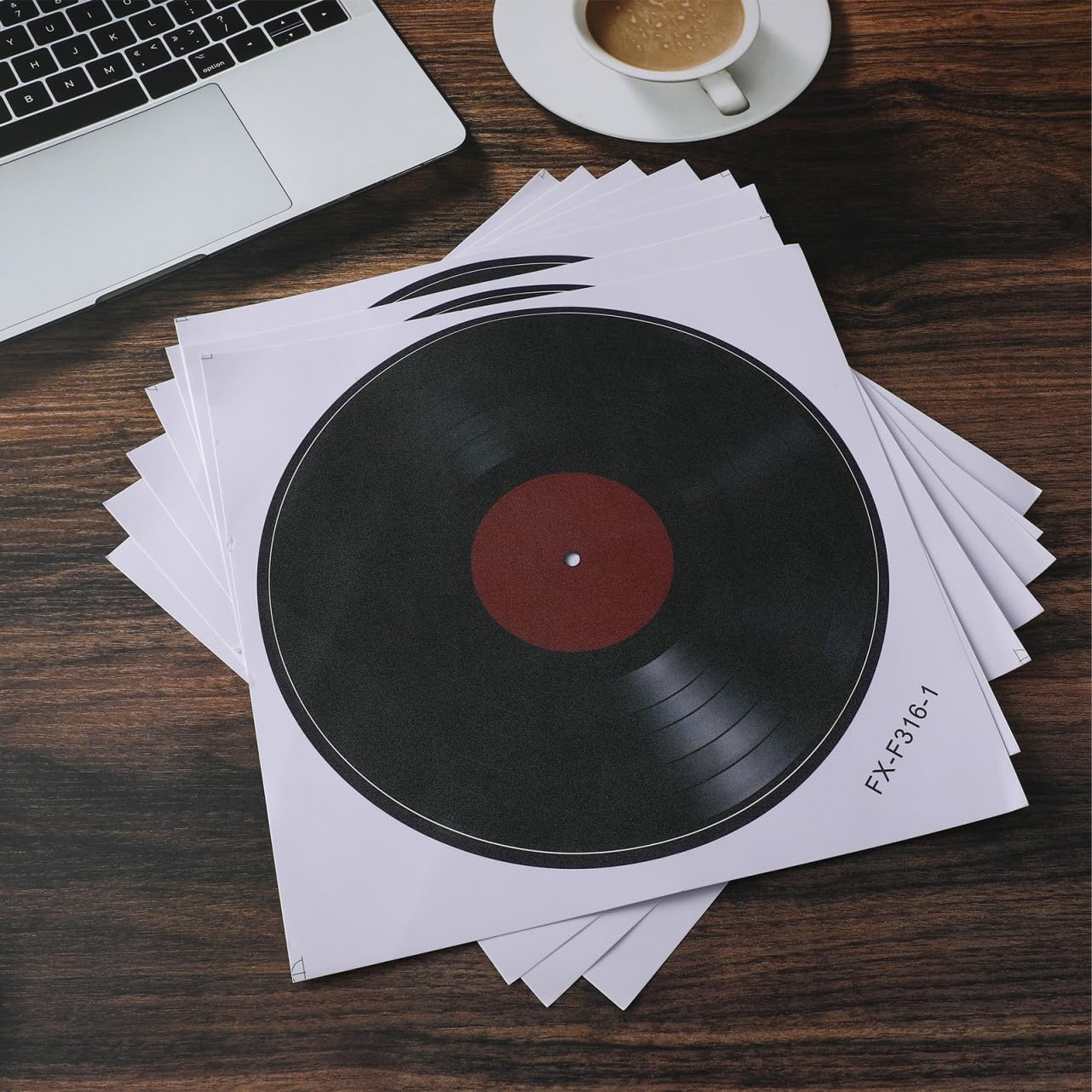 Pegatinas de Vinilo Decorativas Retro para Pared, 8 Piezas Pvc