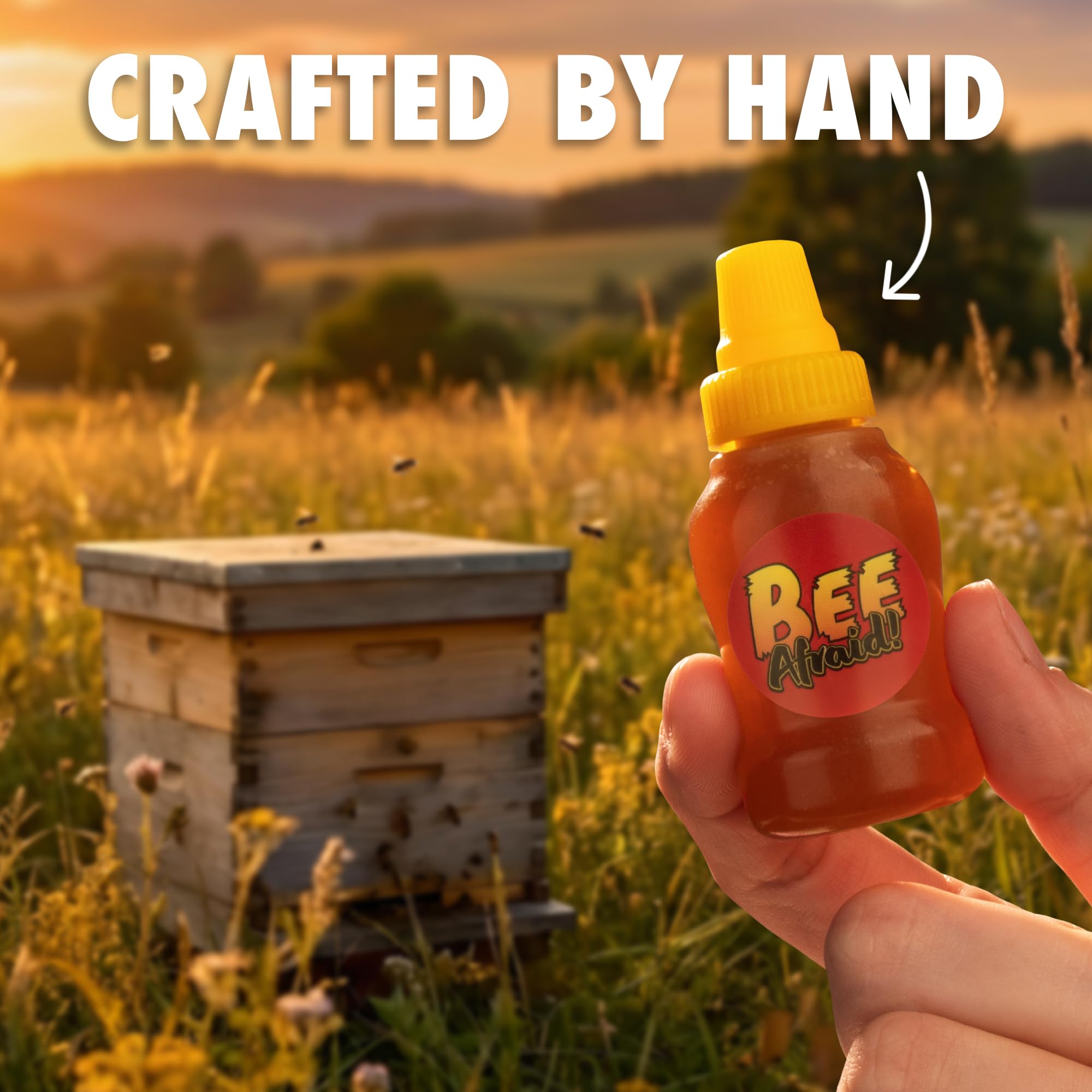 Amazon.com : Bee Afraid: The World's Hottest Honey – Infused with