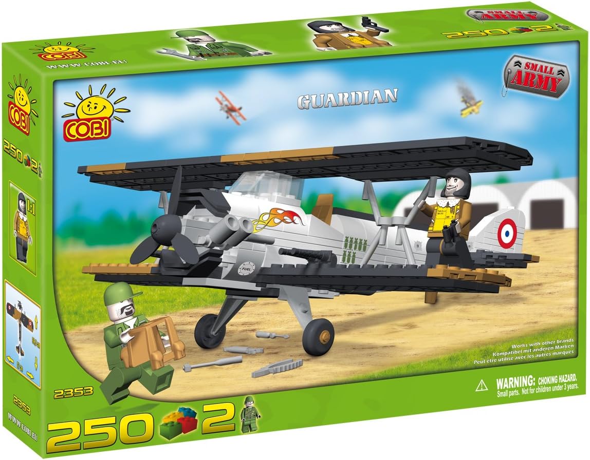 COBI 250 Piece Military Aircraft GUARDIAN AIRPLANE Small Army #2353