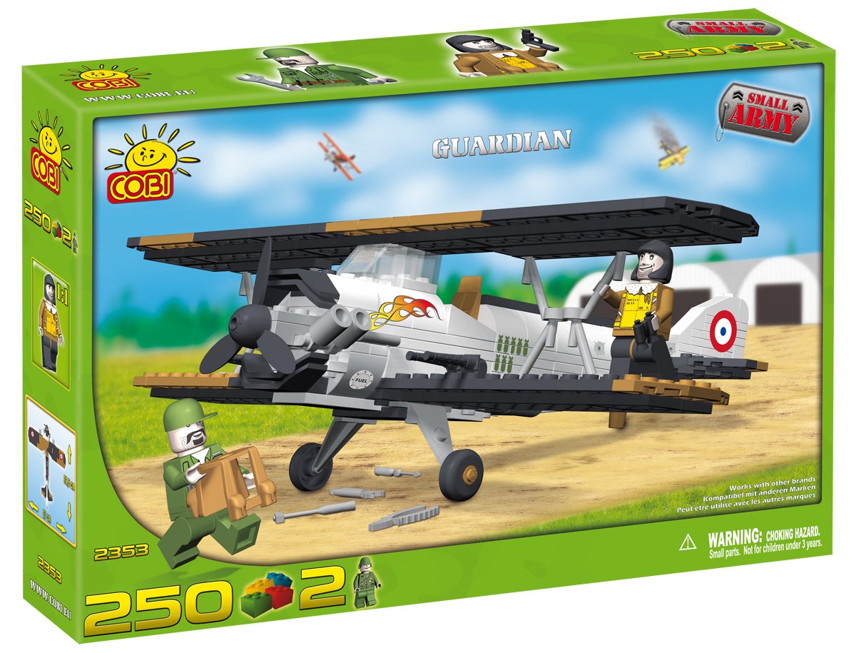 COBI 250 Piece Military Aircraft GUARDIAN AIRPLANE Small Army #2353