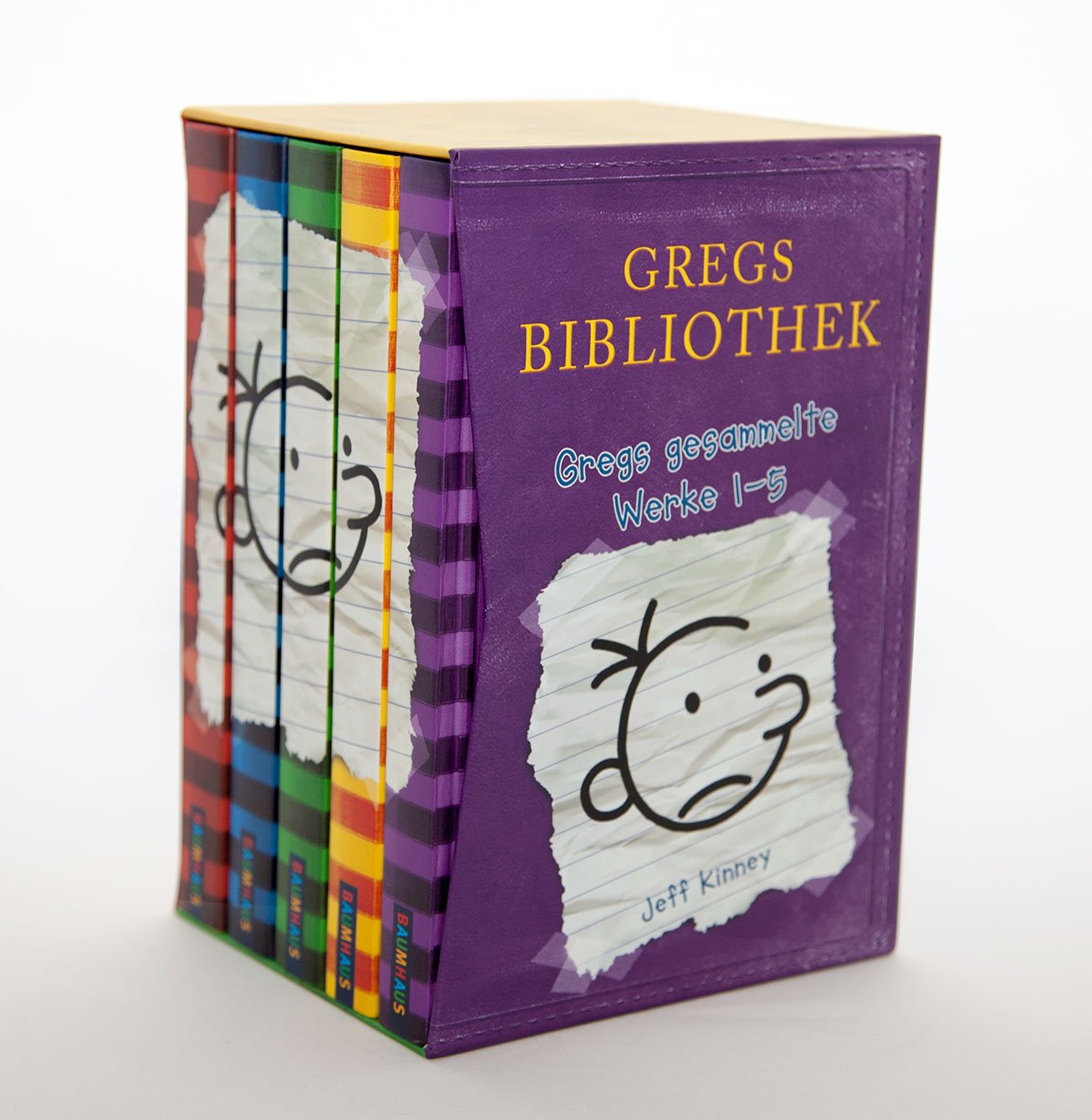 Gregs Bibliothek - Gregs gesammelte Werke 1 - 5: Band 1 bis 5 (Gregs Tagebuch)